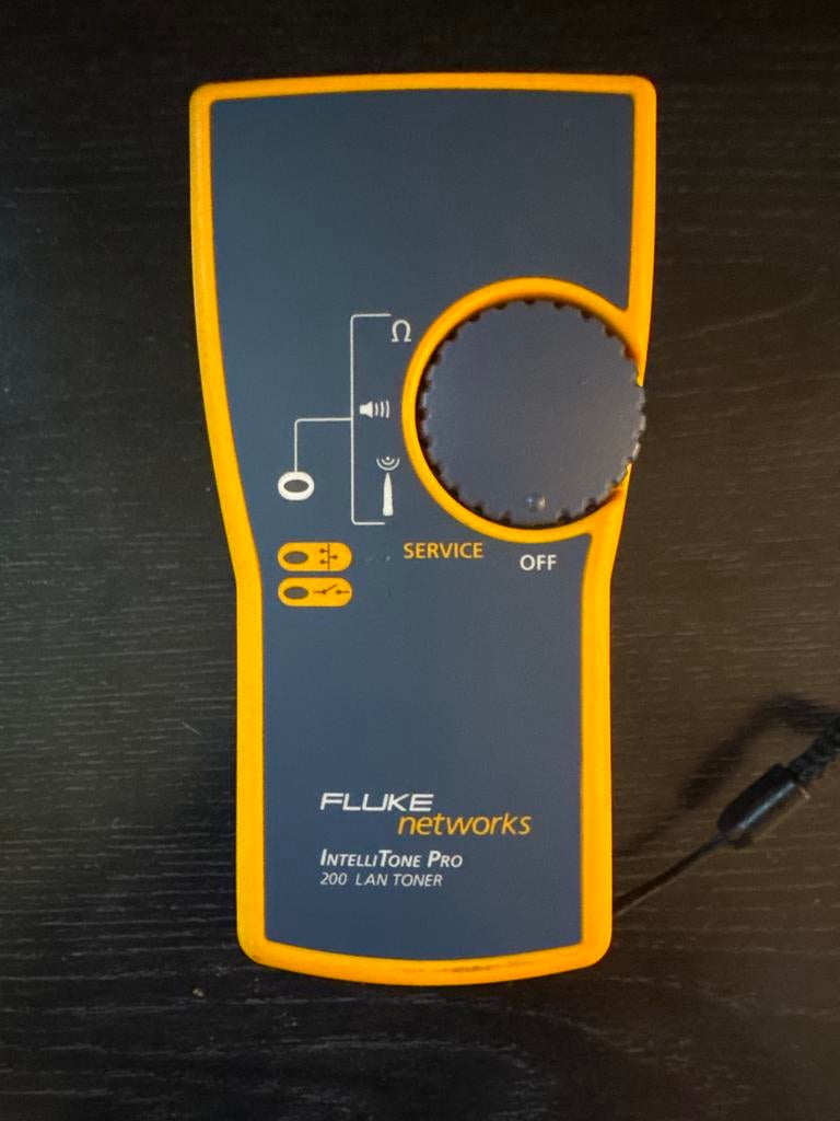 Fluke Networks IntelliTone Pro 200 LAN Toner, Ophalen of Verzenden, Zo goed als nieuw, Overige meters