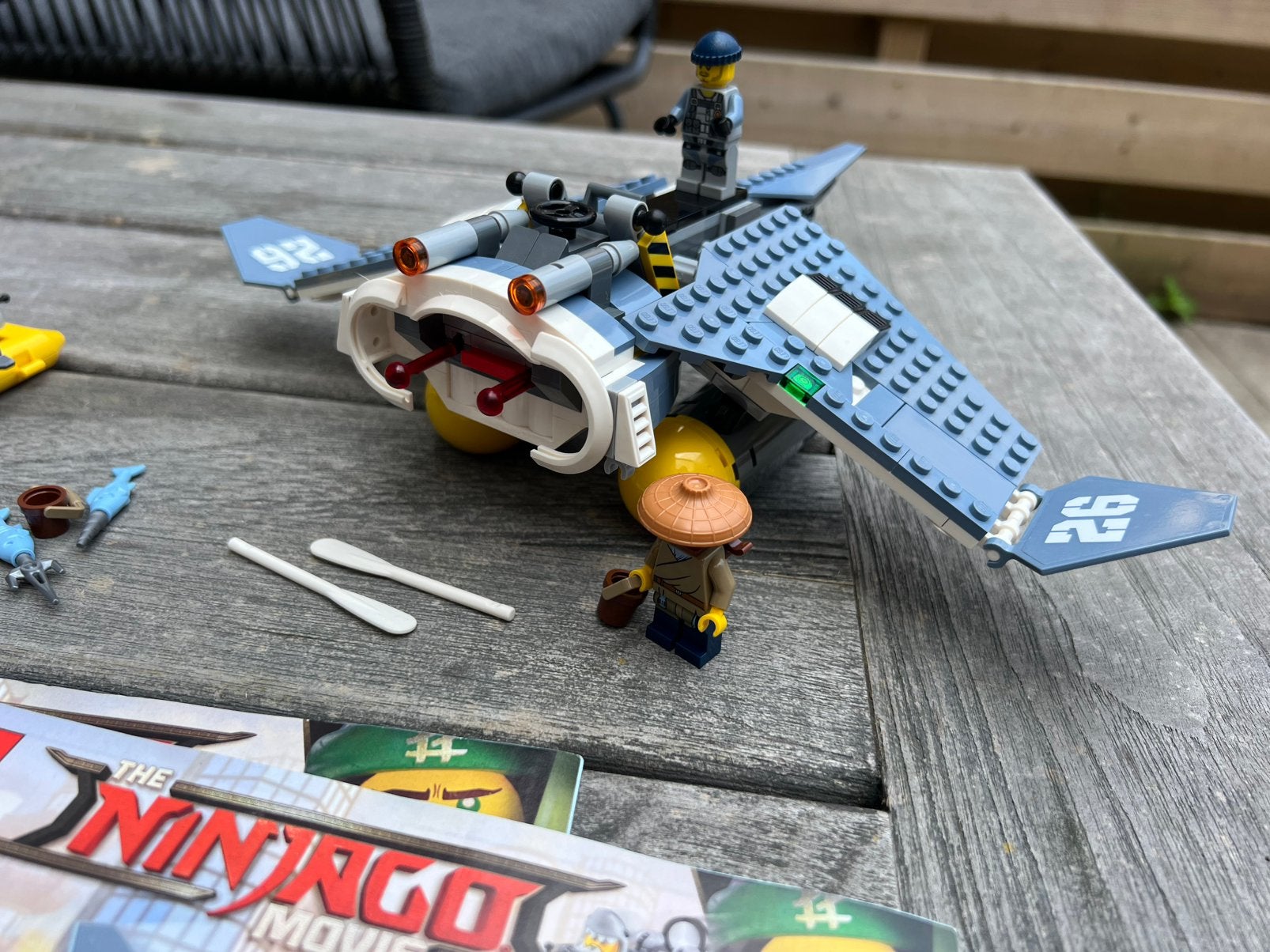 Lego ninjago bommenwerper 70609, Ophalen of Verzenden, Zo goed als nieuw