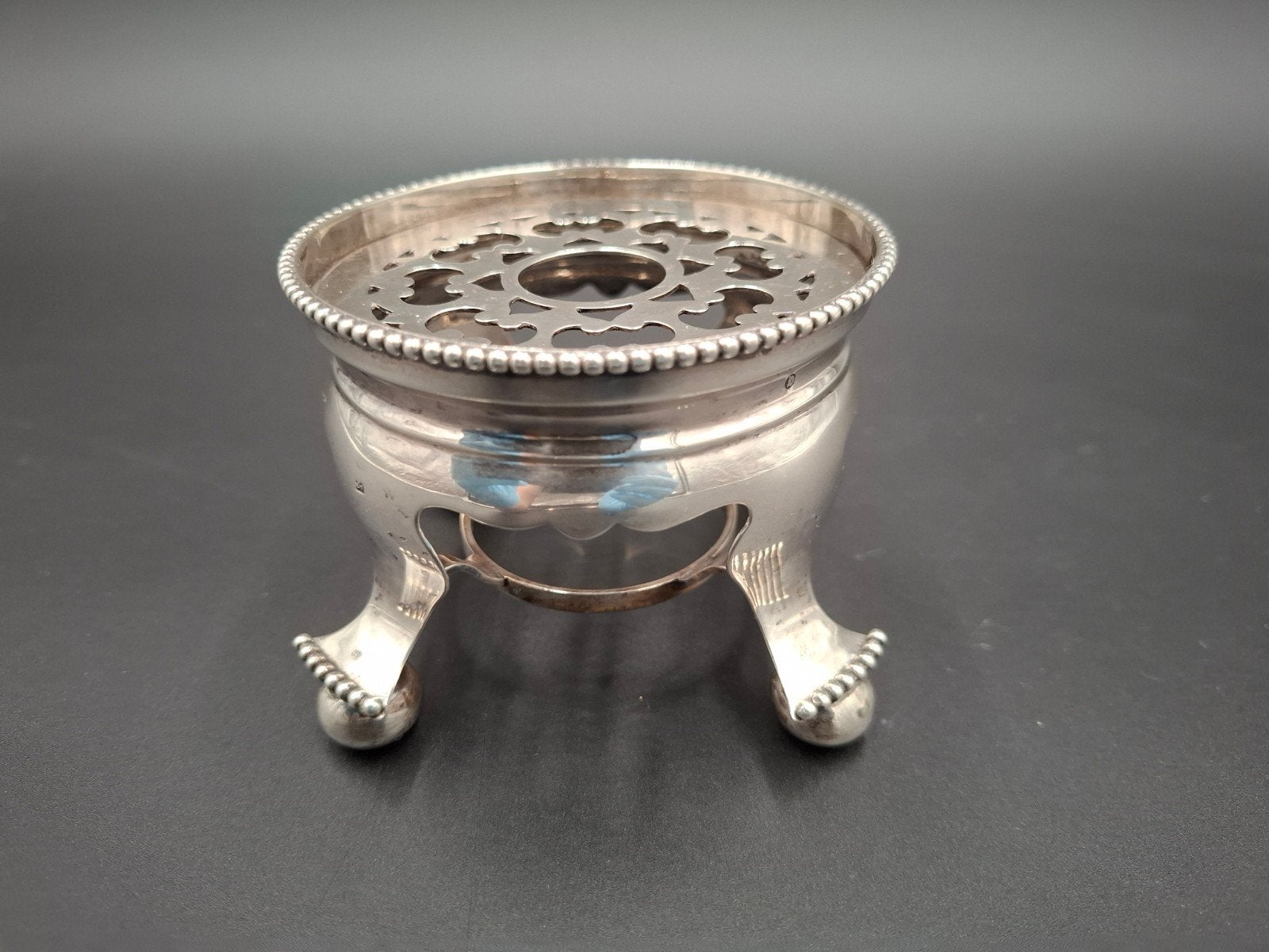 Antiek zilver comfoor / theelichtje 835 Hollands, Ophalen of Verzenden, Zilver