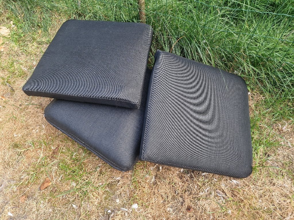 4 stuks LIFE zitkussen 47x49cm, textilene, All weather, Tuin en Terras, Ophalen of Verzenden, Nieuw