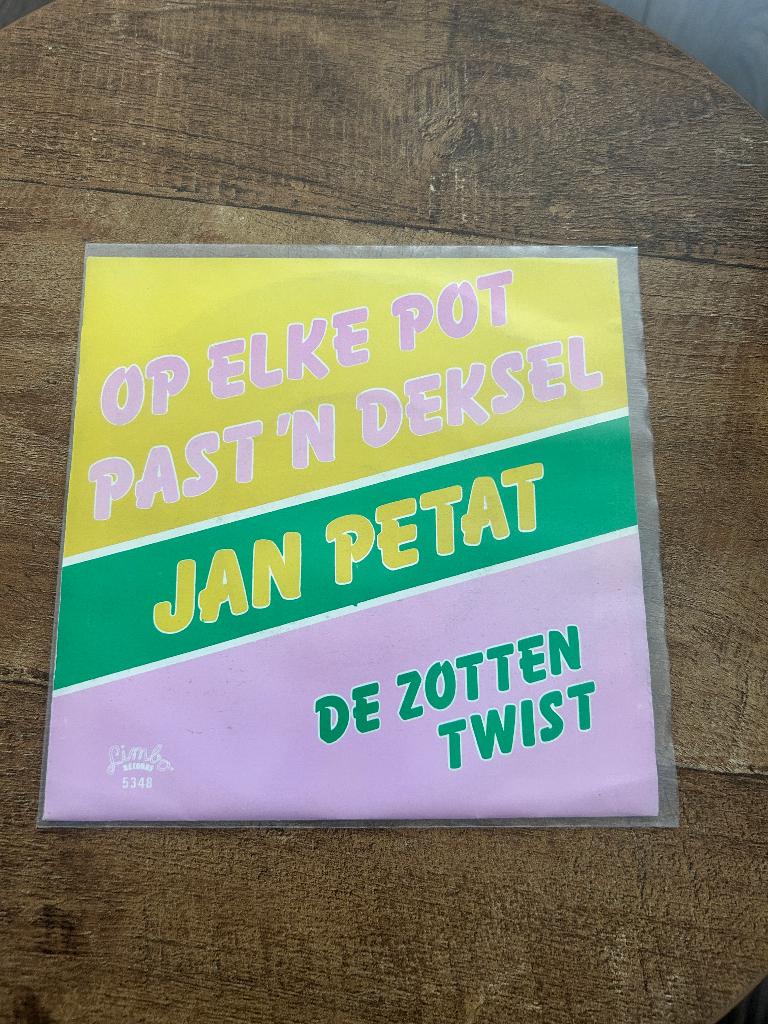 Jan Petat-Op elke pot past n deksel, 7 inch, Single, Ophalen of Verzenden, Zo goed als nieuw
