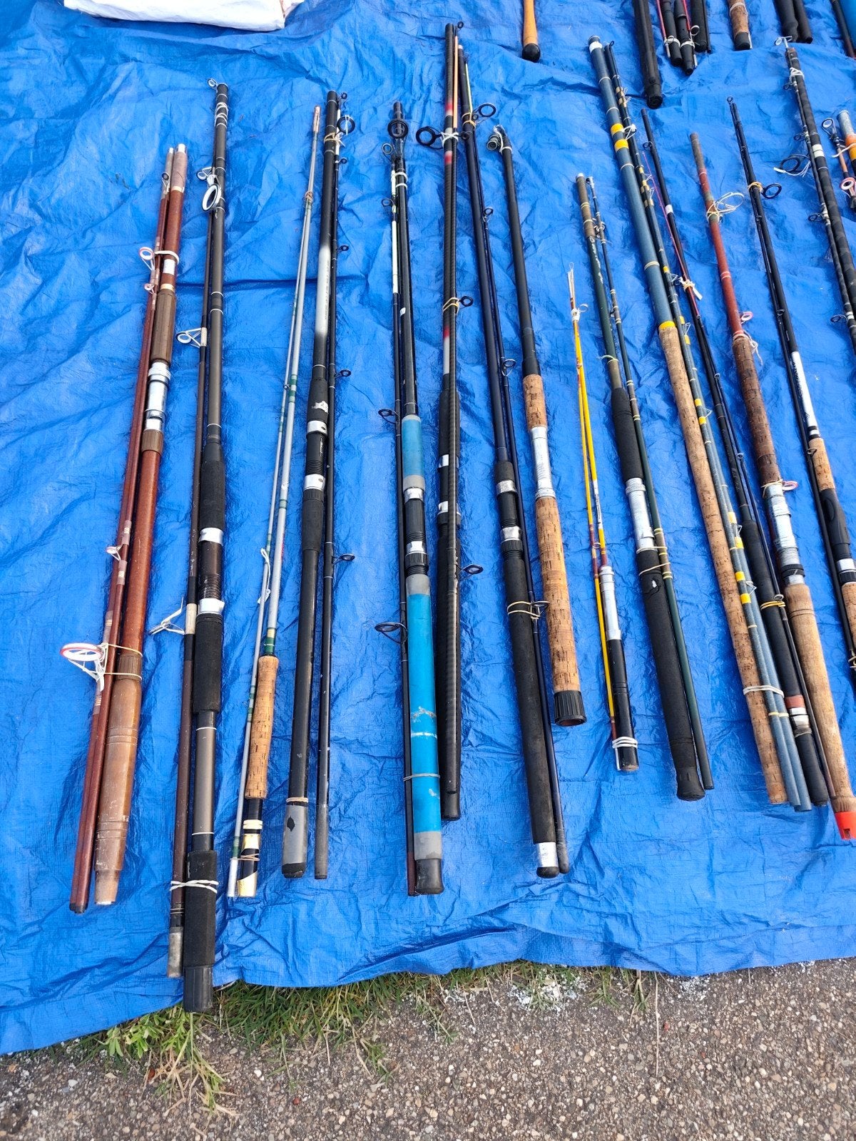 Diverse Hengels - Complete Collectie, Watersport en Boten, Ophalen, Gebruikt, Complete hengel