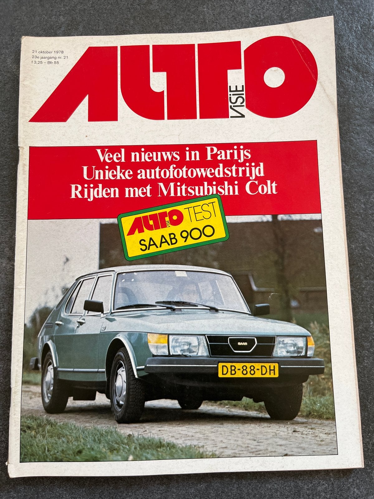 Autovisie 21 oktober 1978 - Saab 900 Test, Boeken, Ophalen of Verzenden, Gelezen, Algemeen