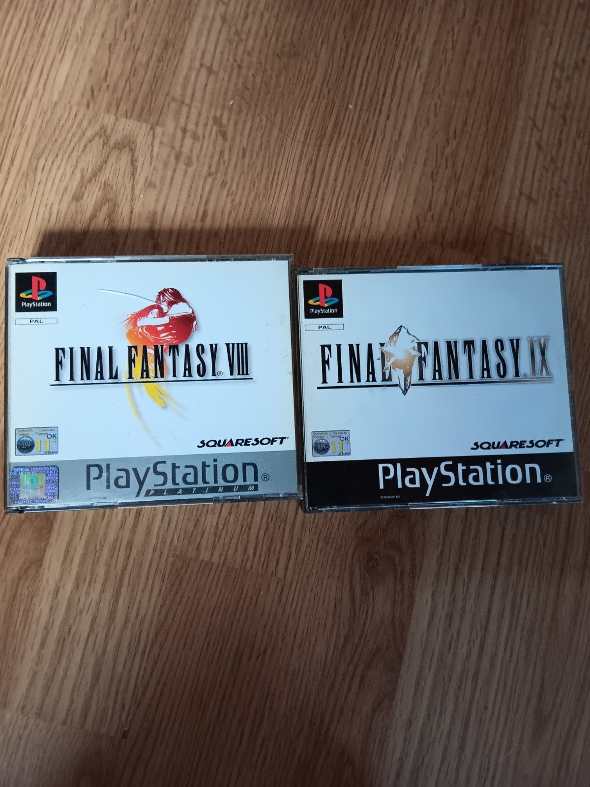 Final Fantasy VIII & IX (PlayStation 1), Gebruikt, 1 speler, Ophalen of Verzenden, Role Playing Game (Rpg)