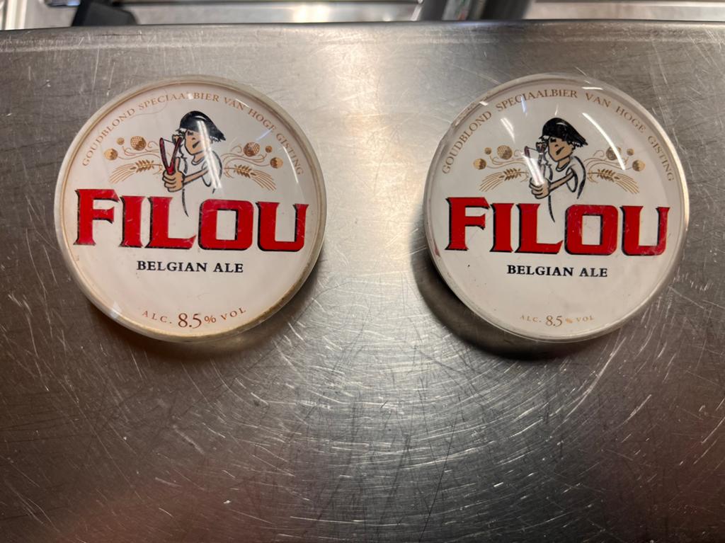 Taplens Filou, Verzamelen, Biermerken, Ophalen of Verzenden, Zo goed als nieuw, Overige merken