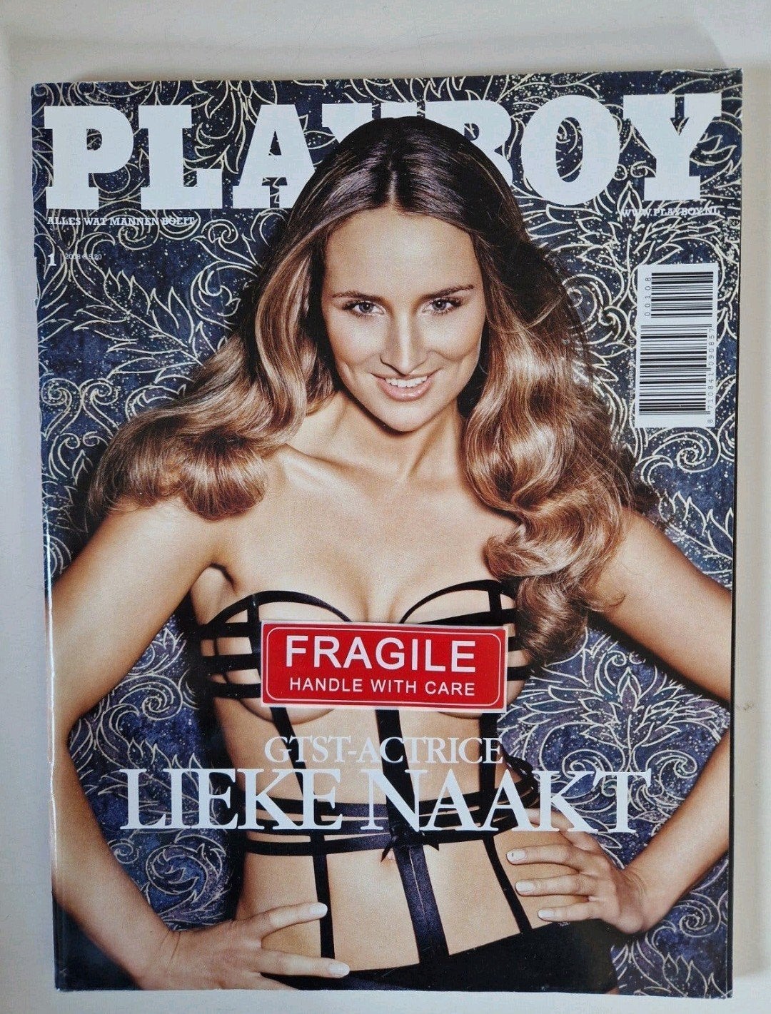 Playboy Magazine met GTST-actrice Lieke van Lexmond, Ophalen of Verzenden, Gelezen, Overige typen
