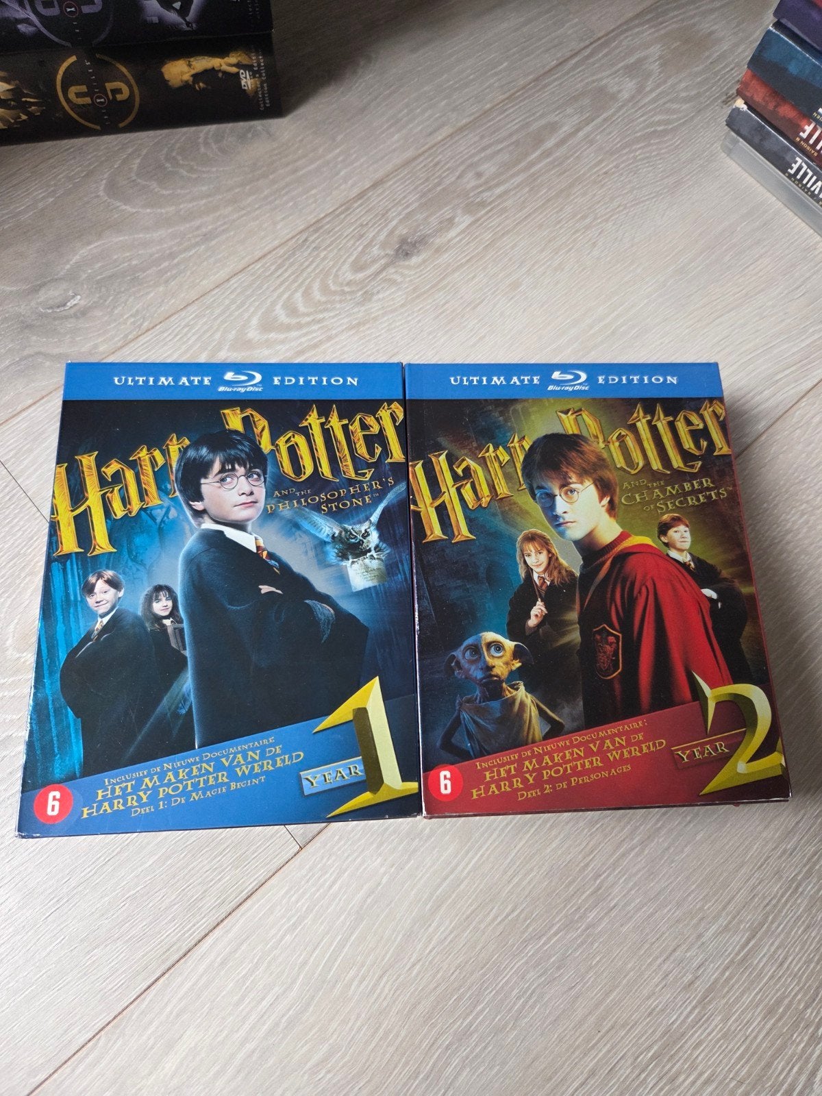Harry Potter - Deel 1 + 2 - Ultimate Edition Blu-ray boxset, Cd's en Dvd's, Blu-ray, Ophalen of Verzenden, Zo goed als nieuw, Science Fiction en Fantasy