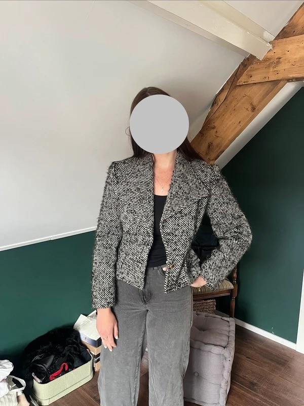 vintage Balenciaga jas, Zwart, Maat 46/48 (XL) of groter, Ophalen of Verzenden, Vintage