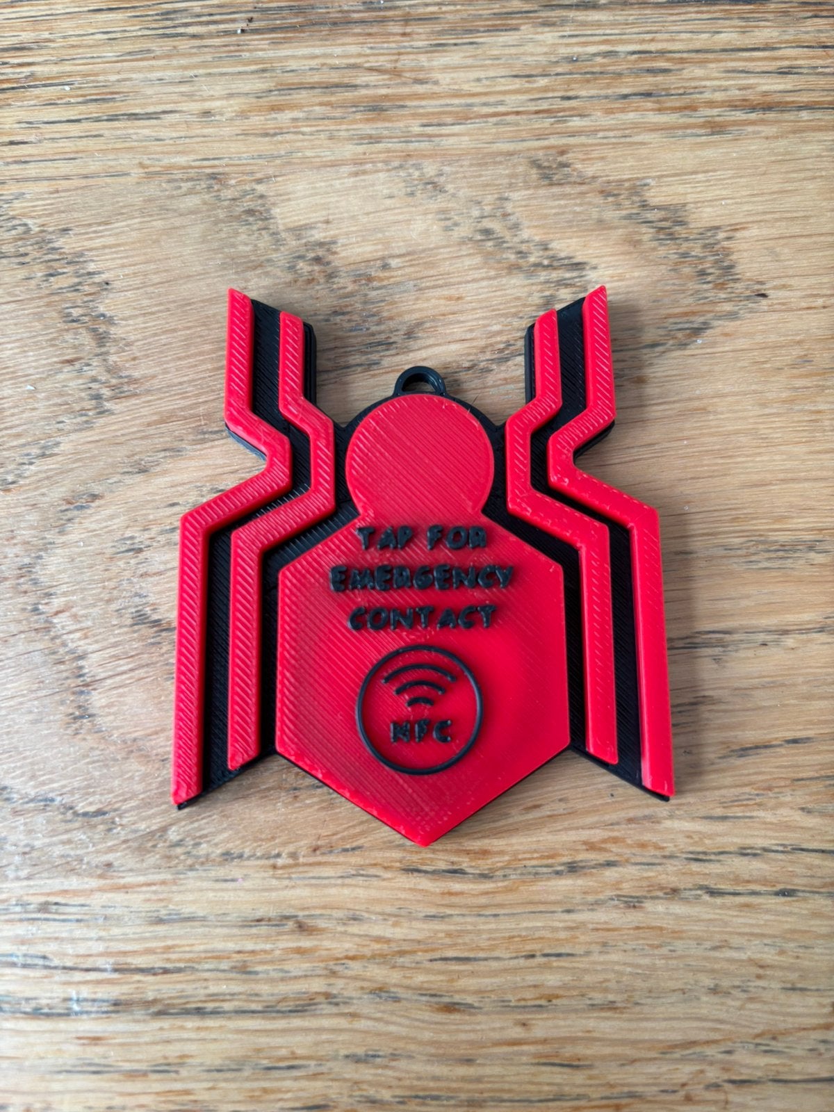 Nood nummer spiderman logo, Ophalen of Verzenden, Nieuw