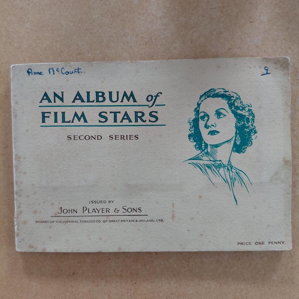 An Album of Film Stars 2nd series compleet cigarette cards, Ophalen, Gebruikt