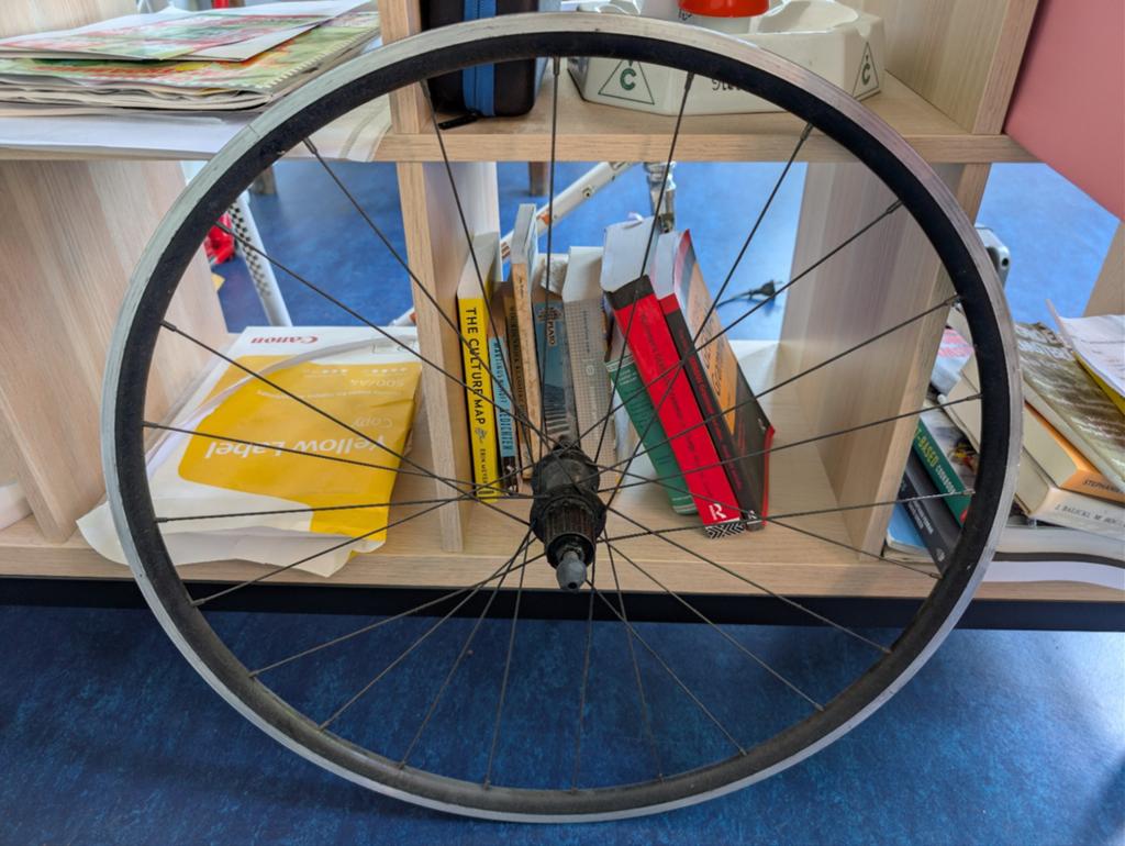 4za rc23 achterwiel 28, Gebruikt, 4za, Aluminium, Racefiets
