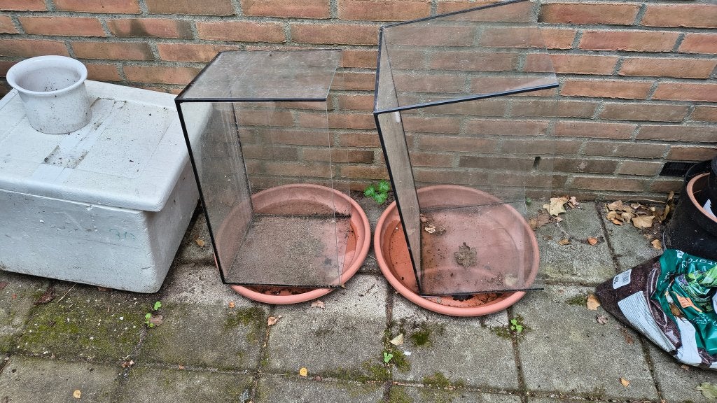 Aquarium 60cm LEEG, Ophalen, Gebruikt, Leeg aquarium