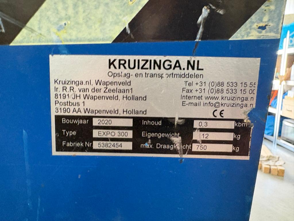 Kruizinga Expo 300 Kantelbak - 2020 - 0,3 kbm, Ophalen, Gebruikt