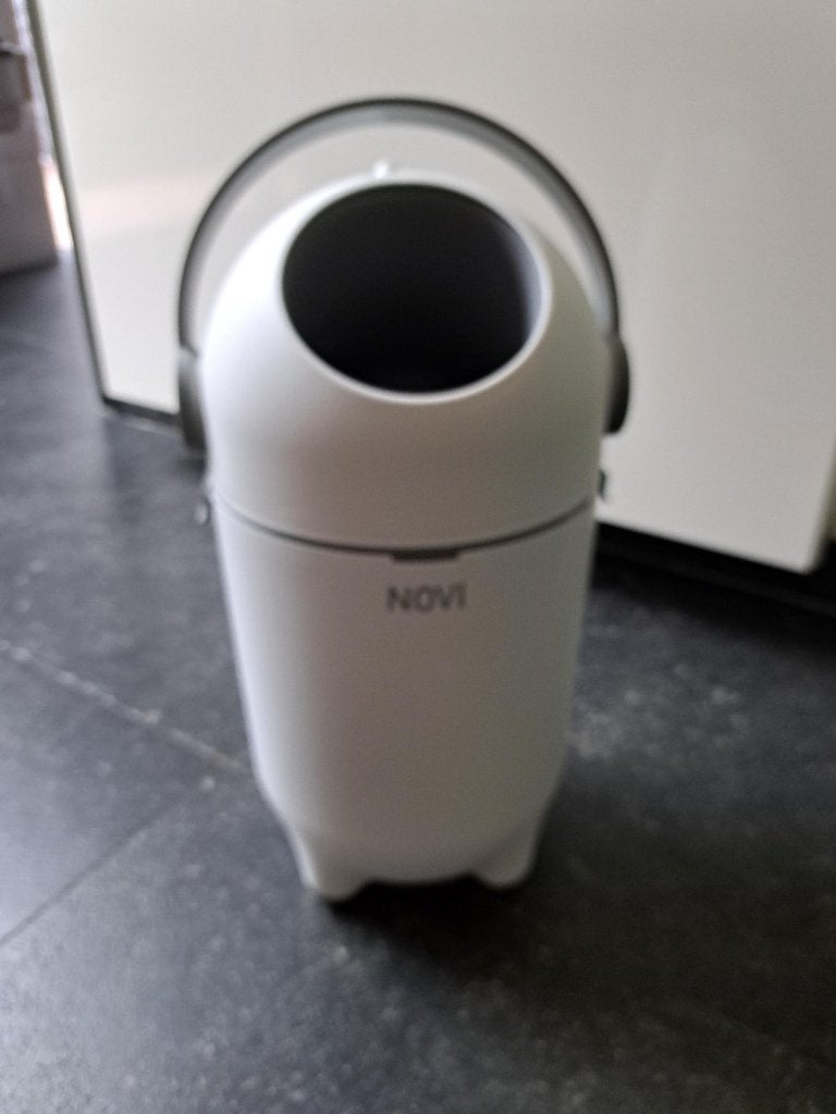 Novi luieremmer, Ophalen, Zo goed als nieuw