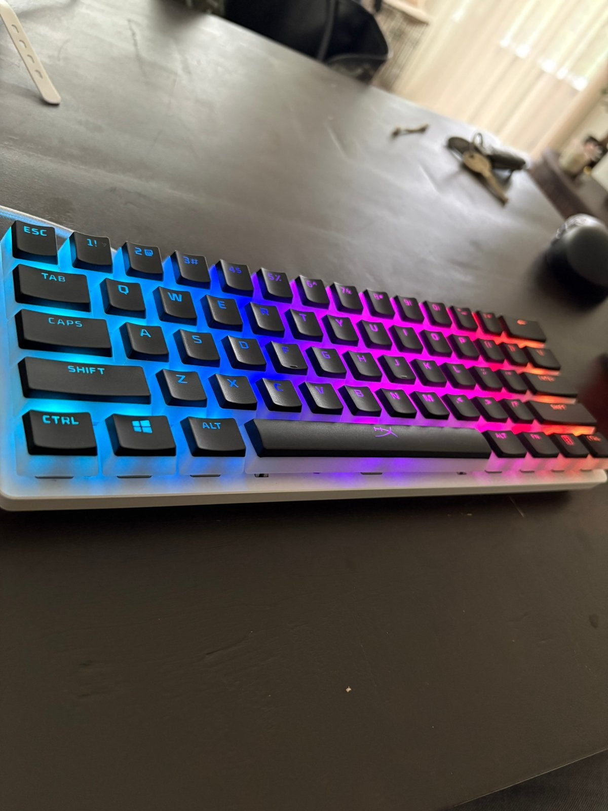 Razer huntsman mini | Hyper x ceykaps | nieuwstaat!, Gaming toetsenbord, Ophalen of Verzenden, Zo goed als nieuw, Qwerty