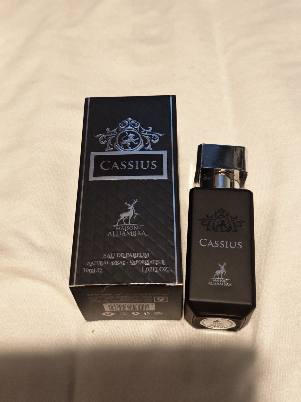 Maison Alhambra Cassius EDP 30ml (29ml over) met doos, Ophalen of Verzenden, Zo goed als nieuw