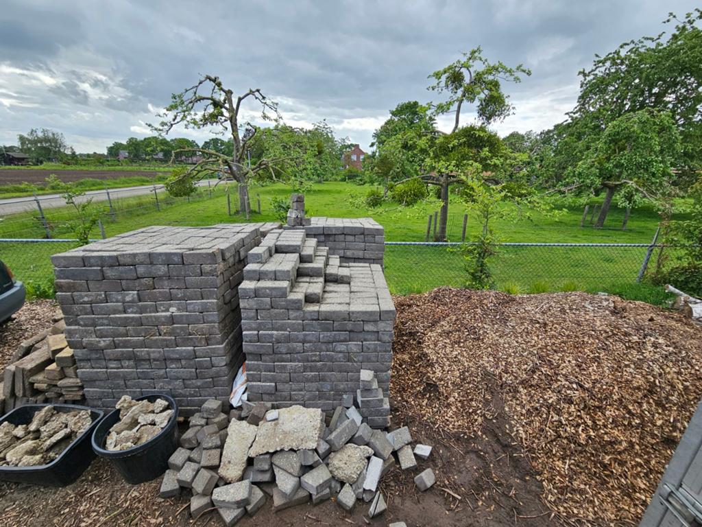 Betonklinkers, Tuin en Terras, Ophalen, Gebruikt, Beton, Klinkers