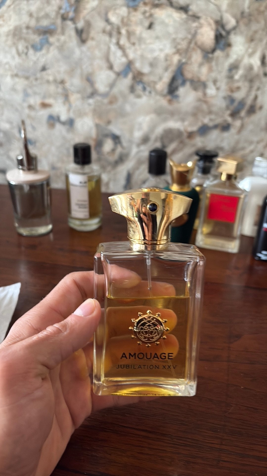 Amouage XXV, Ophalen, Zo goed als nieuw, Parfumfles