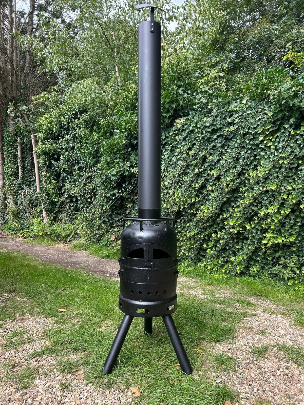Te koop buitenhaard gasfles vuurkorf tuinkachel schutting, Tuin en Terras, Ophalen, Amer 2 7333lp apeldoorn, Hademohaarden@outlook.com