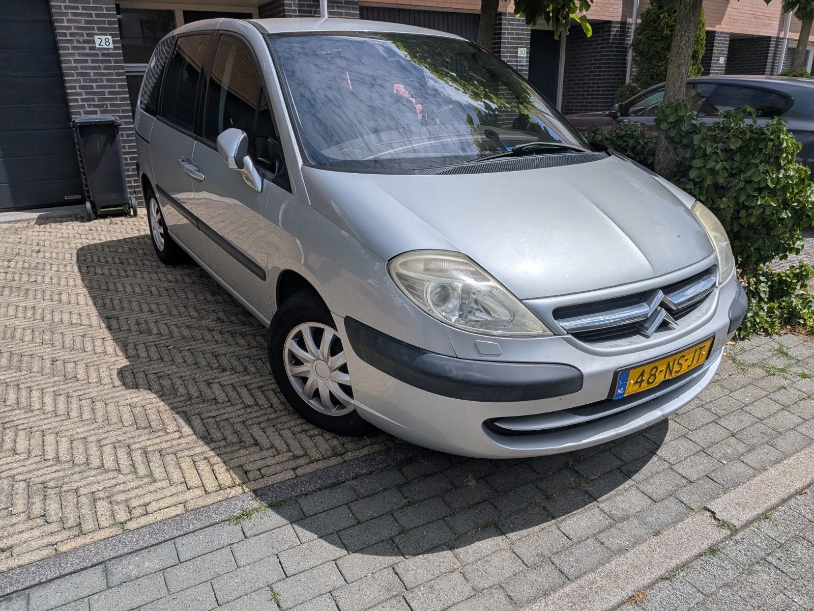 Citroën C8 2.0 16V AUT 2004 Grijs, Auto's, Citroën, Particulier, C8, ABS, Airbags, Airconditioning, Elektrische buitenspiegels