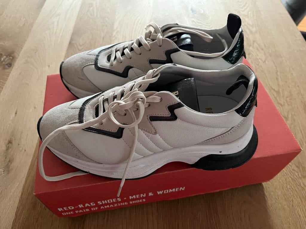 Red Rag dames sneakers maat 37 wit/beige, Kleding | Dames, Schoenen, Wit, Ophalen of Verzenden, Beige, Sneakers of Gympen