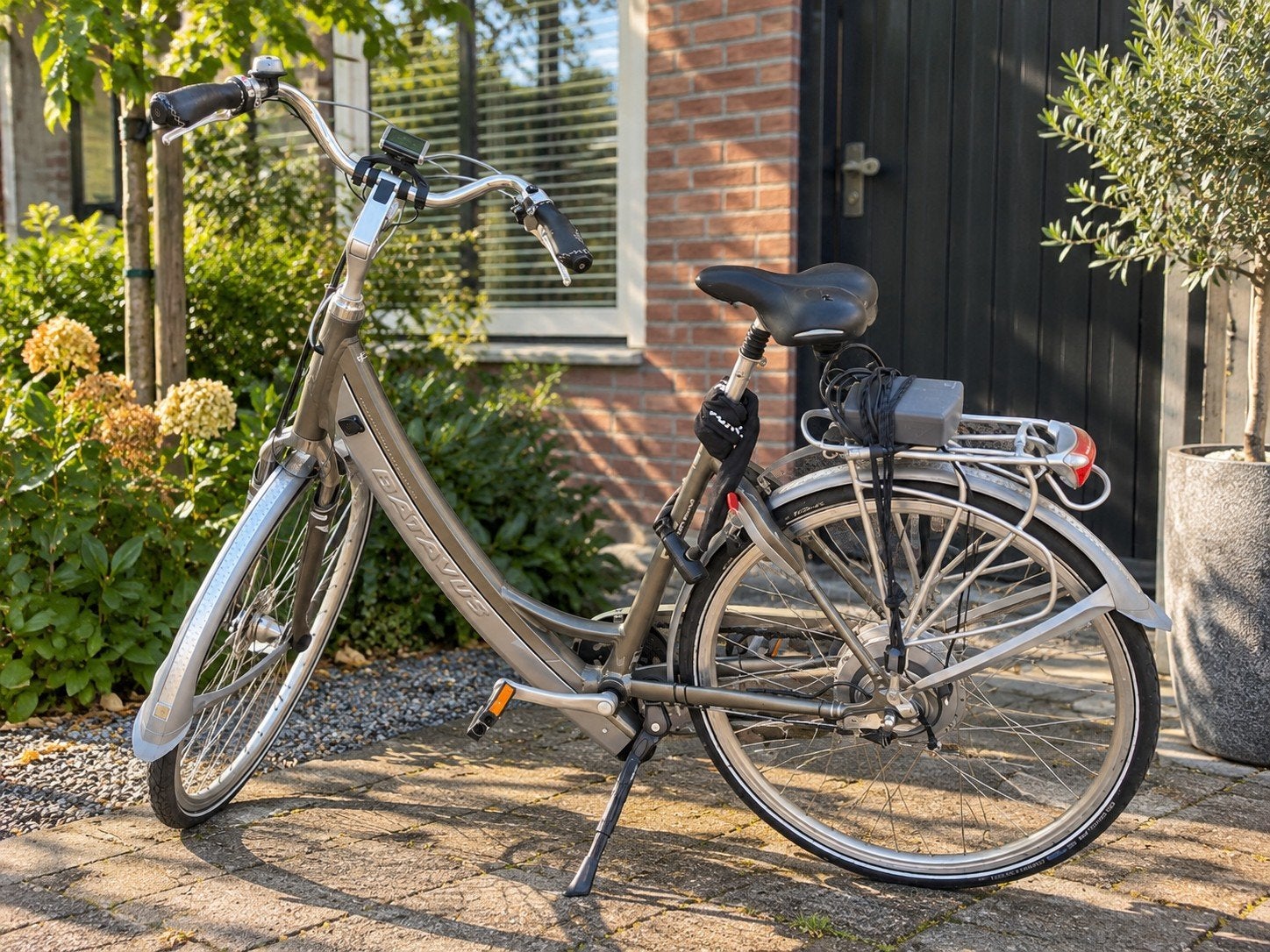 Batavus Padova Easy Royal E-bike | Accu goed | Opknapper, Ophalen, Gebruikt, Velgrem, (Extra) lage instap