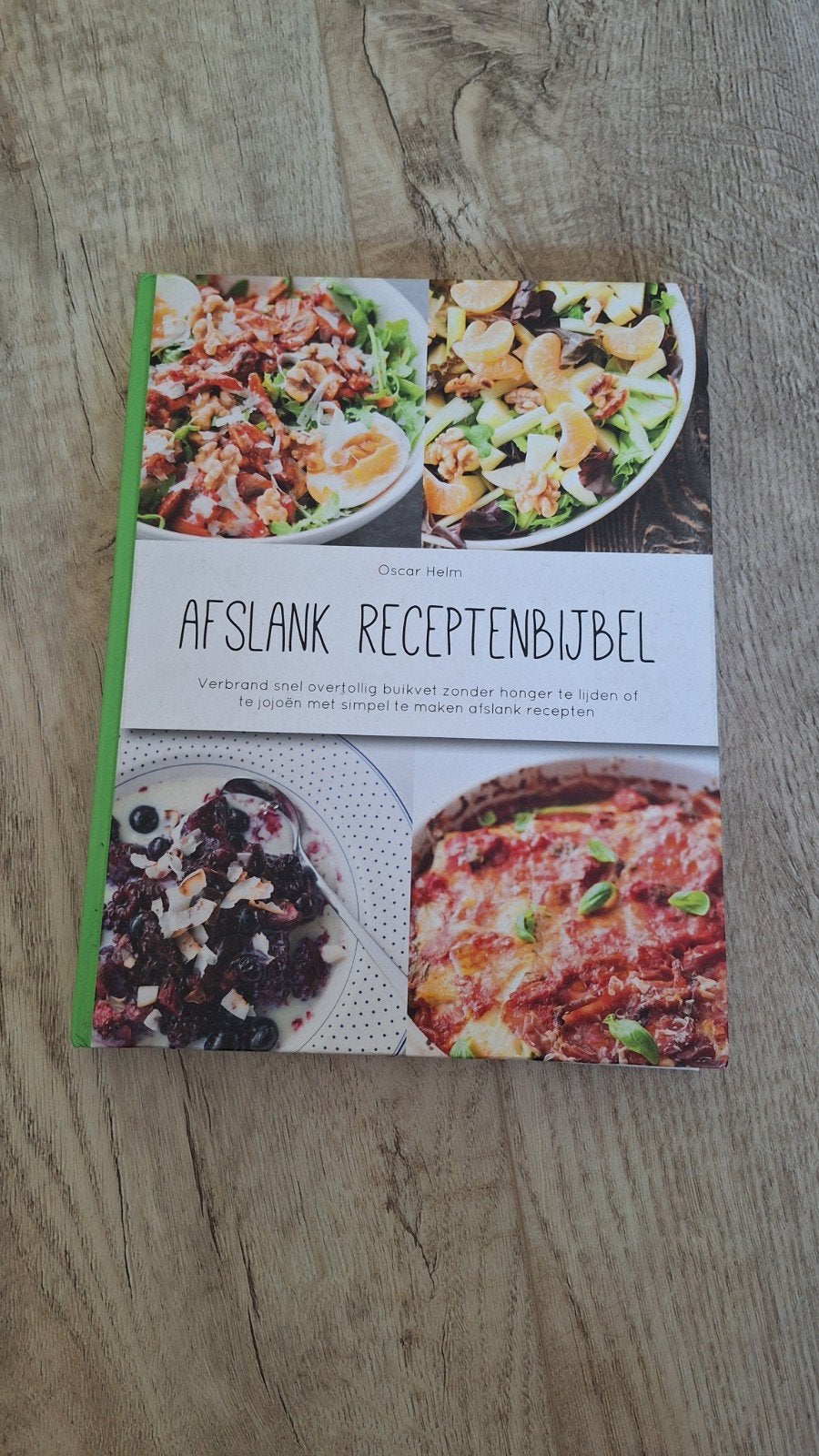 Afslank Receptenbijbel - Oscar Helm (HappyHealthy), Ophalen of Verzenden, Zo goed als nieuw, Dieet en Voeding, Oscar Helm