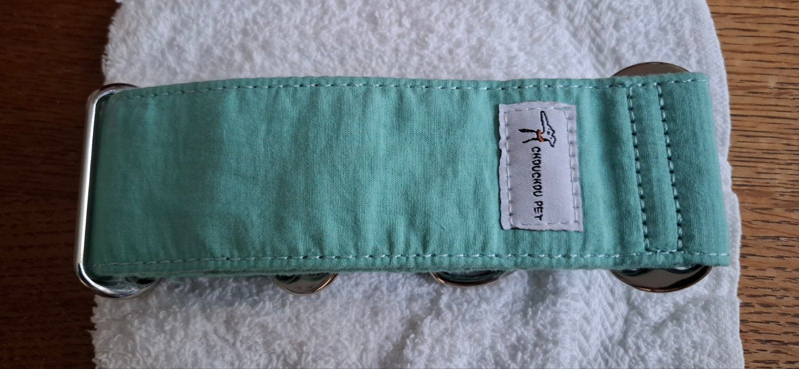 Martingale halsband voor windhond etc, mt  27-35cm, 5cm, Ophalen of Verzenden, Handgemaakt, Nieuw