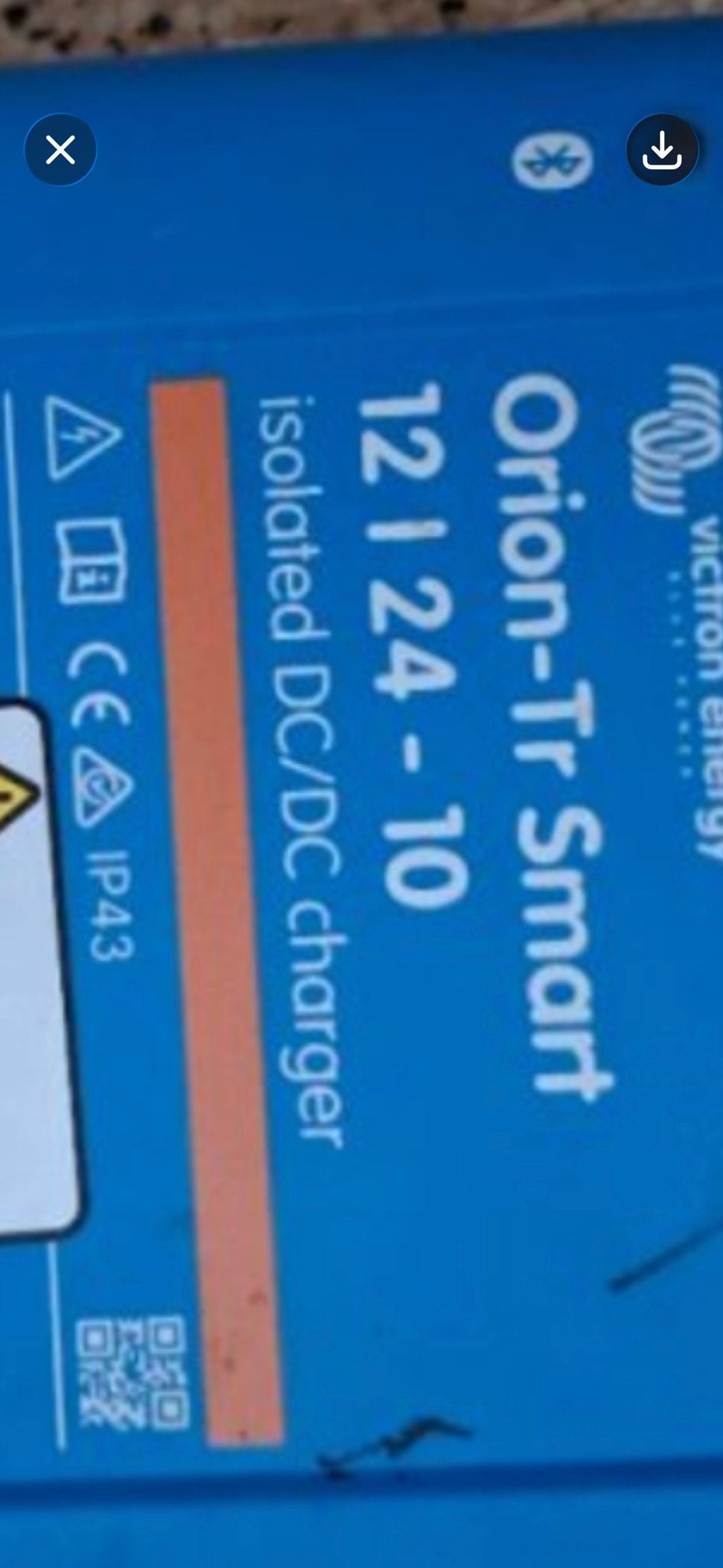 Victron Orion-Tr Smart 12|24-10 DC/DC lader, Ophalen of Verzenden, Gebruikt