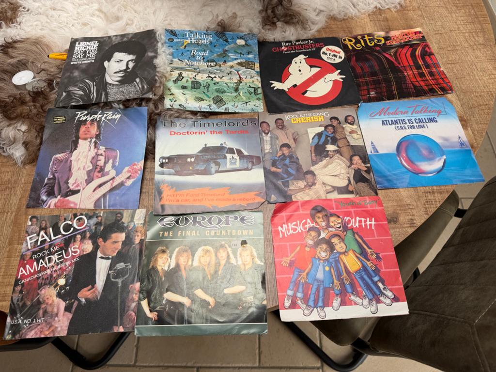Vintage Vinyl Singles Jaren '80 Pop/Rock Collectie, Cd's en Dvd's, Vinyl Singles, Gebruikt, 7 inch, Ophalen of Verzenden, Pop