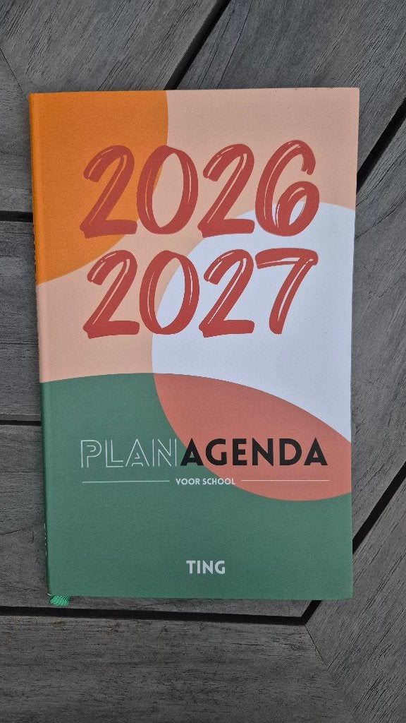 Ting plan agenda, Ophalen of Verzenden, Nieuw