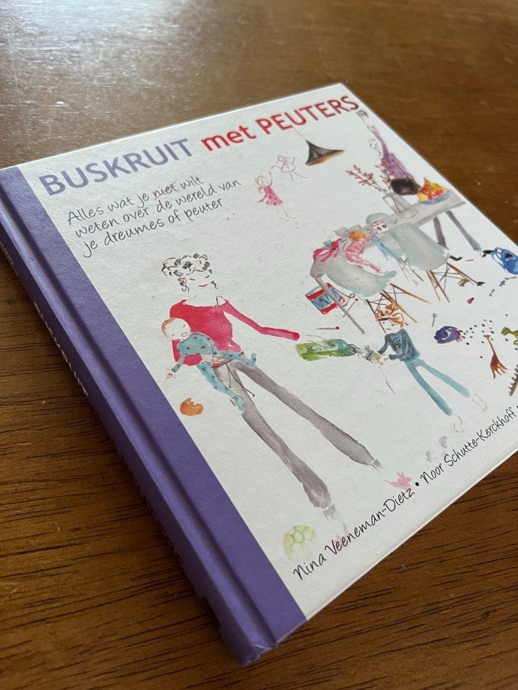 Boek: Buskruit met Peuters, Ophalen of Verzenden, Zo goed als nieuw, Zwangerschap en Bevalling