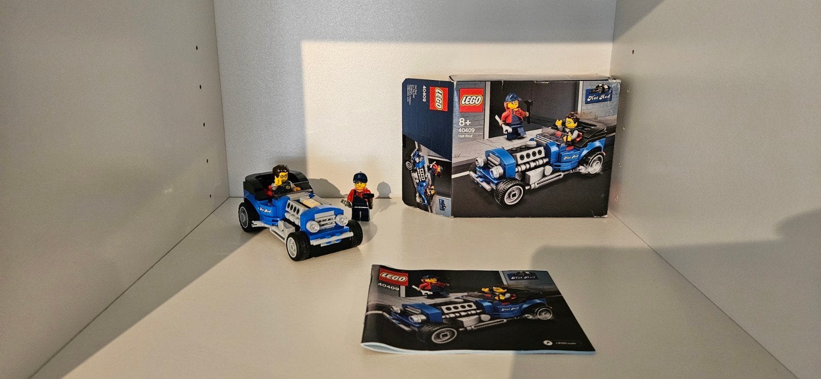 LEGO 40409 Hot Rod GWP - Zeldzaam!, Kinderen en Baby's, Inclusief instructies, Lego, Ophalen of Verzenden, Zo goed als nieuw