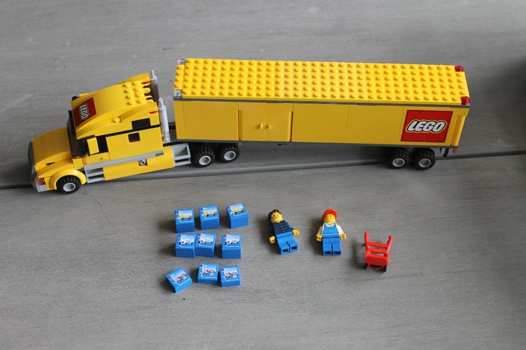 lego city lego vrachtwagen 3221, Compleet, City, Lego, Ophalen of Verzenden