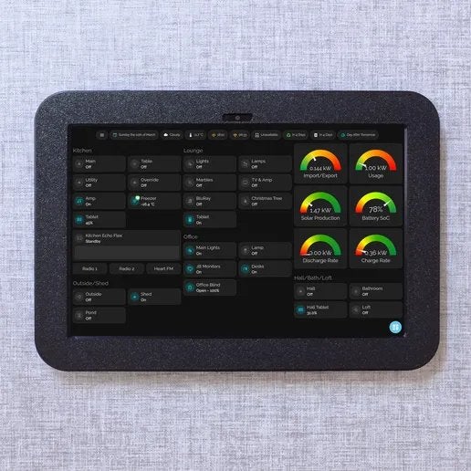 Samsung Galaxy Tab A9 wall mount / muur beugel / ophang, Computers en Software, Ophalen of Verzenden, Nieuw, 10 inch, Bescherming voor- en achterkant
