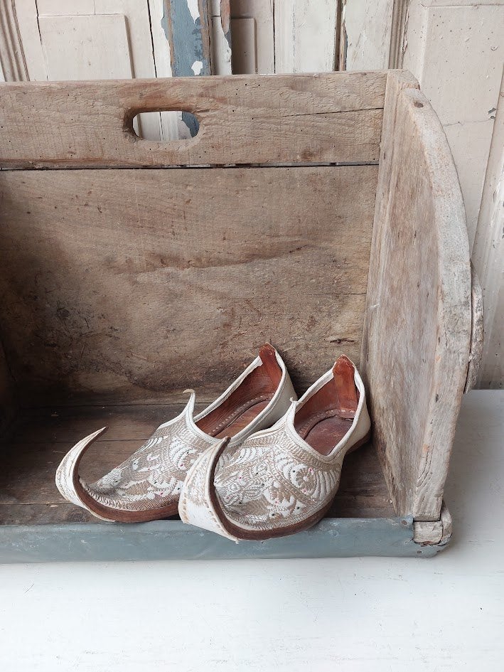 Traditionele Etnische Jutti / Khussa Herenschoenen, Ophalen of Verzenden