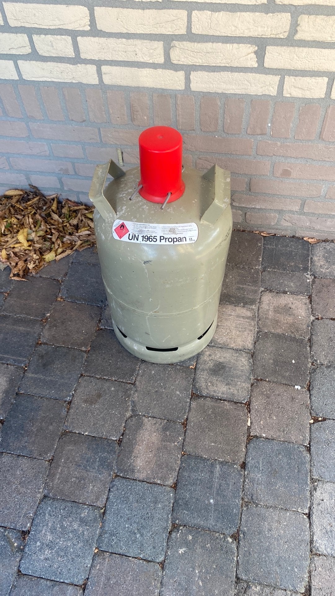 Grote butaan gasfles, Caravans en Kamperen, Ophalen