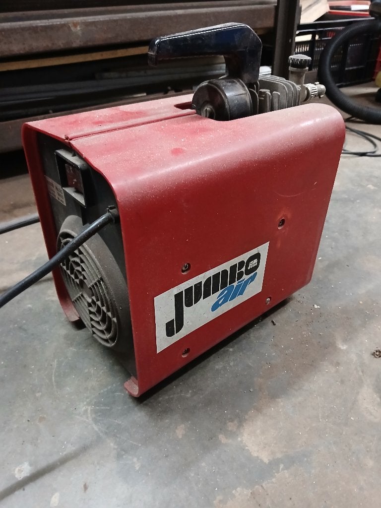 Jumbo Air compressor, Minder dan 25 liter, Ophalen, Gebruikt, Minder dan 200 liter/min