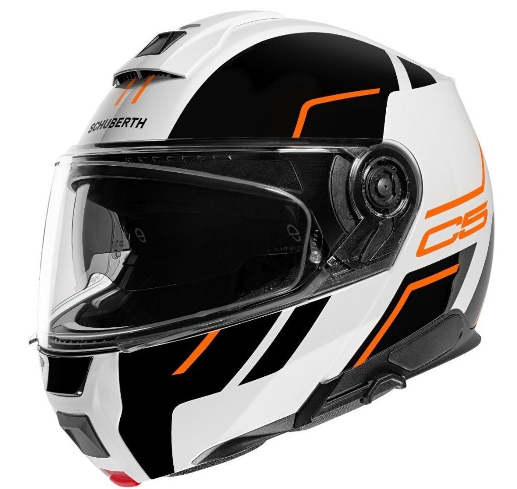 Schuberth C5 Master Orange XL, Motoren, XL, -, Ophalen of Verzenden, -