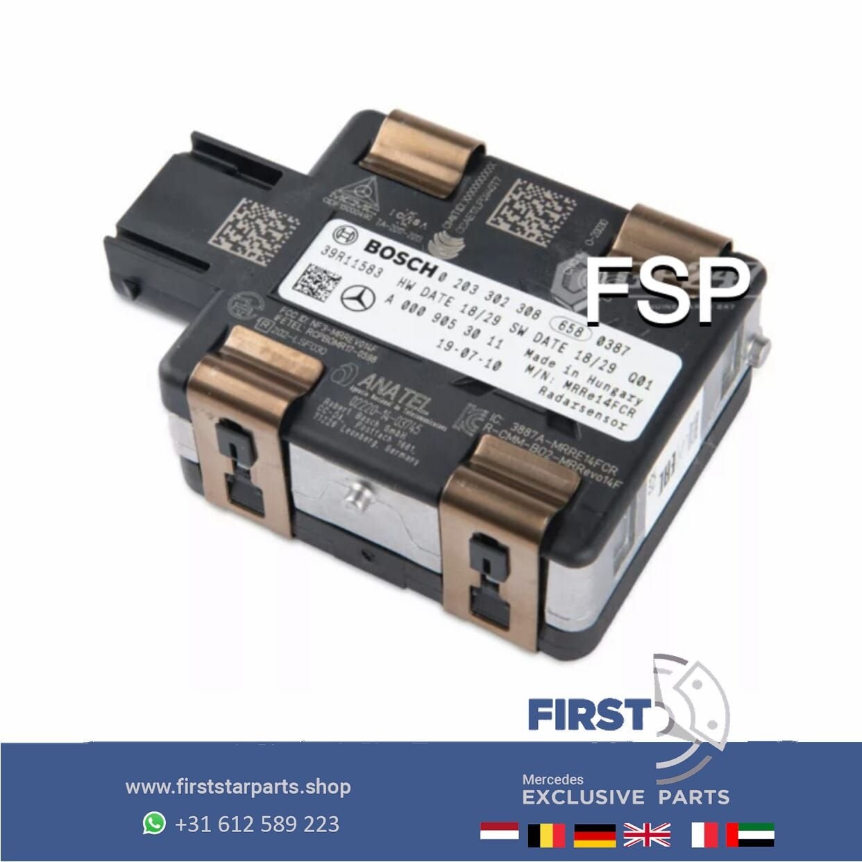 A0009053011 H247 GLA RADARSENSOR DISTRONIC MODULE origineel, Auto-onderdelen, Gebruikt, -, Ophalen of Verzenden, -
