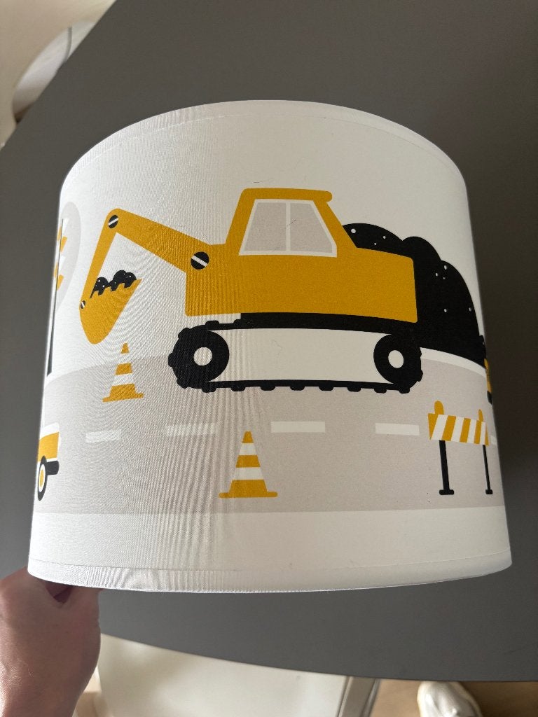 lampenkap, Ophalen, Wit, Rond, Zo goed als nieuw