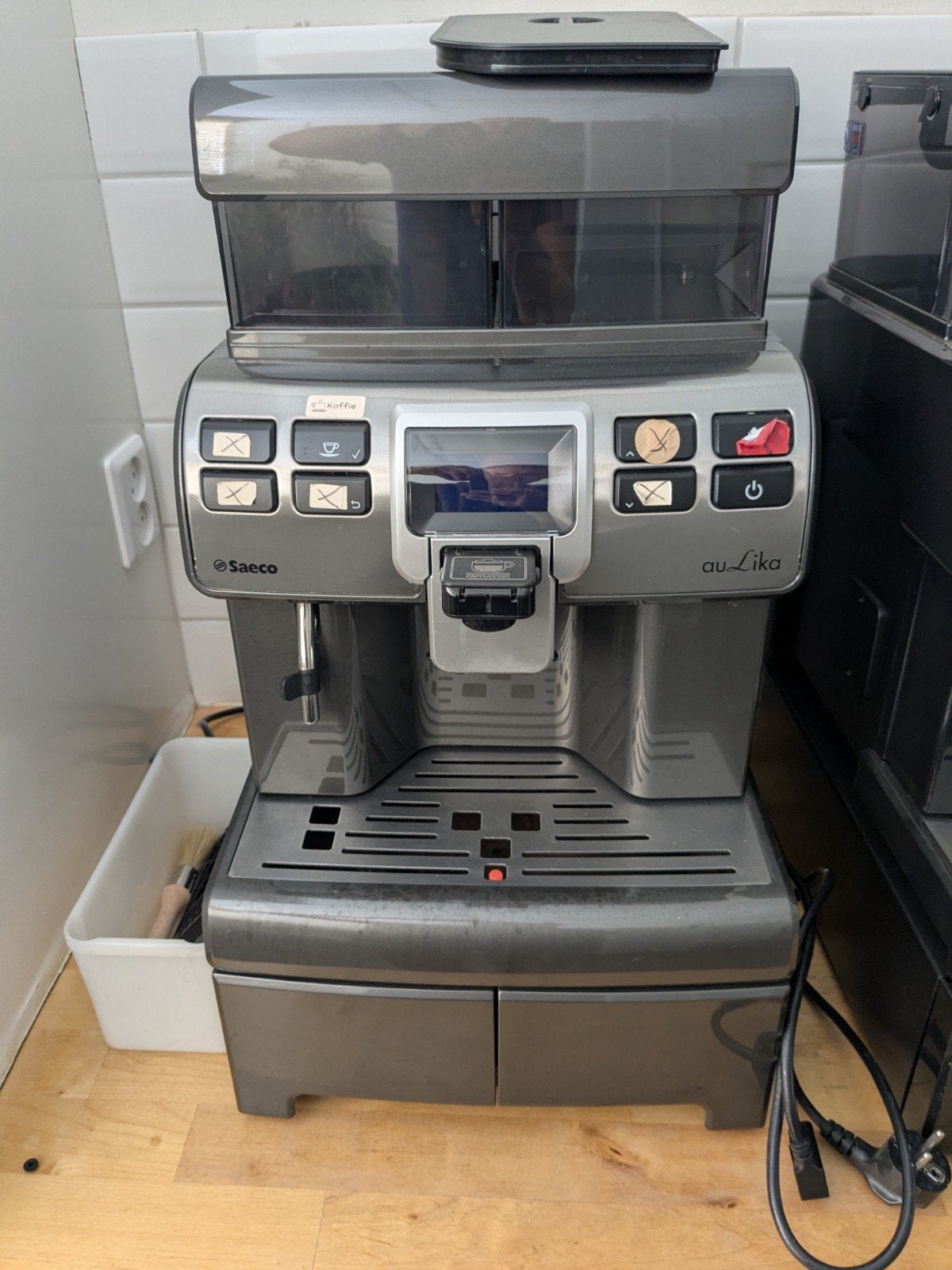Saeco Aulika Koffiemachine - Professionele Espresso, Gebruikt, 10 kopjes of meer, Koffiemachine, Afneembaar waterreservoir