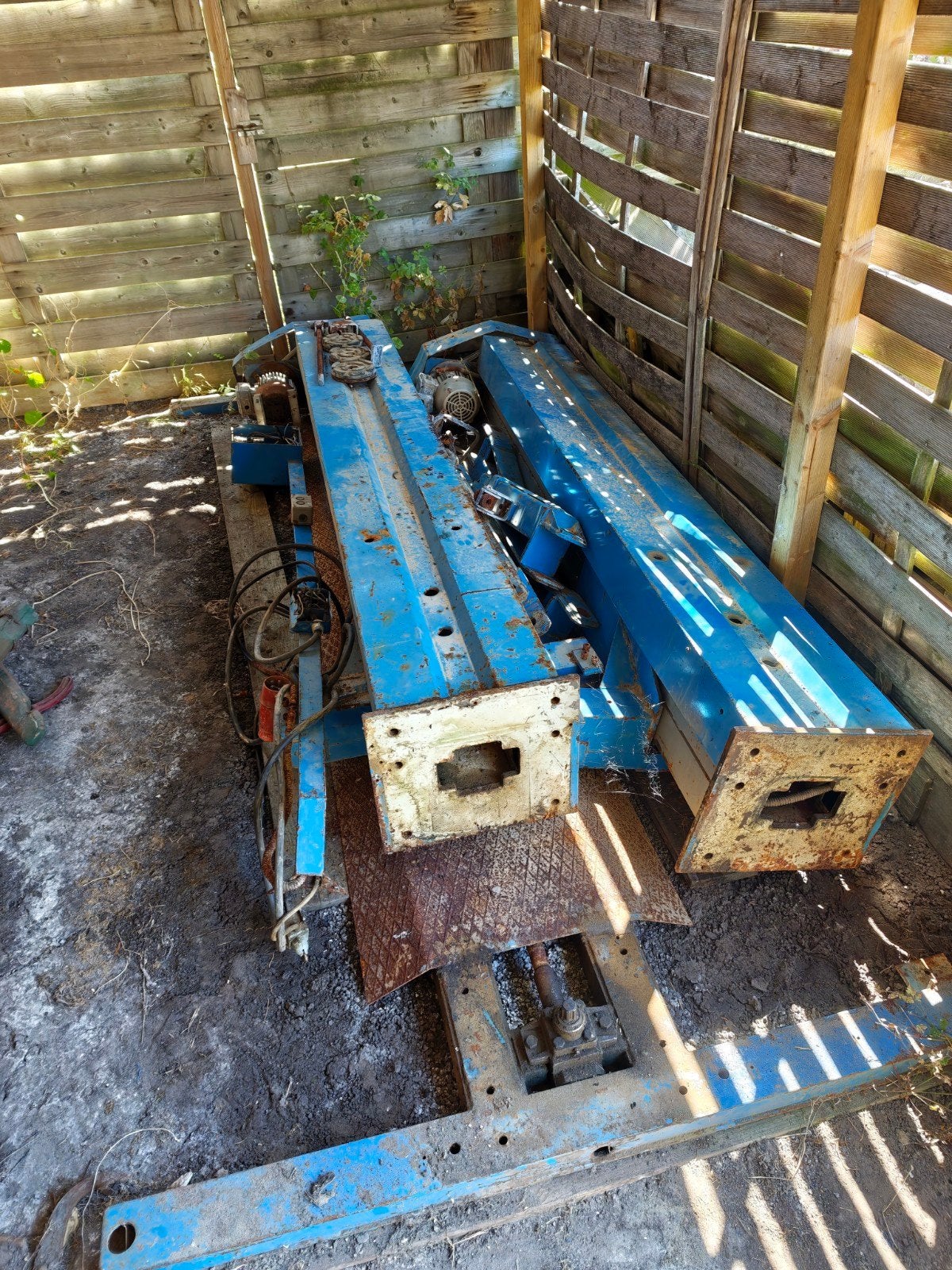 Ravaglioli 2 koloms hefbrug 3 ton opknapper, Auto diversen, Ophalen, Gebruikt