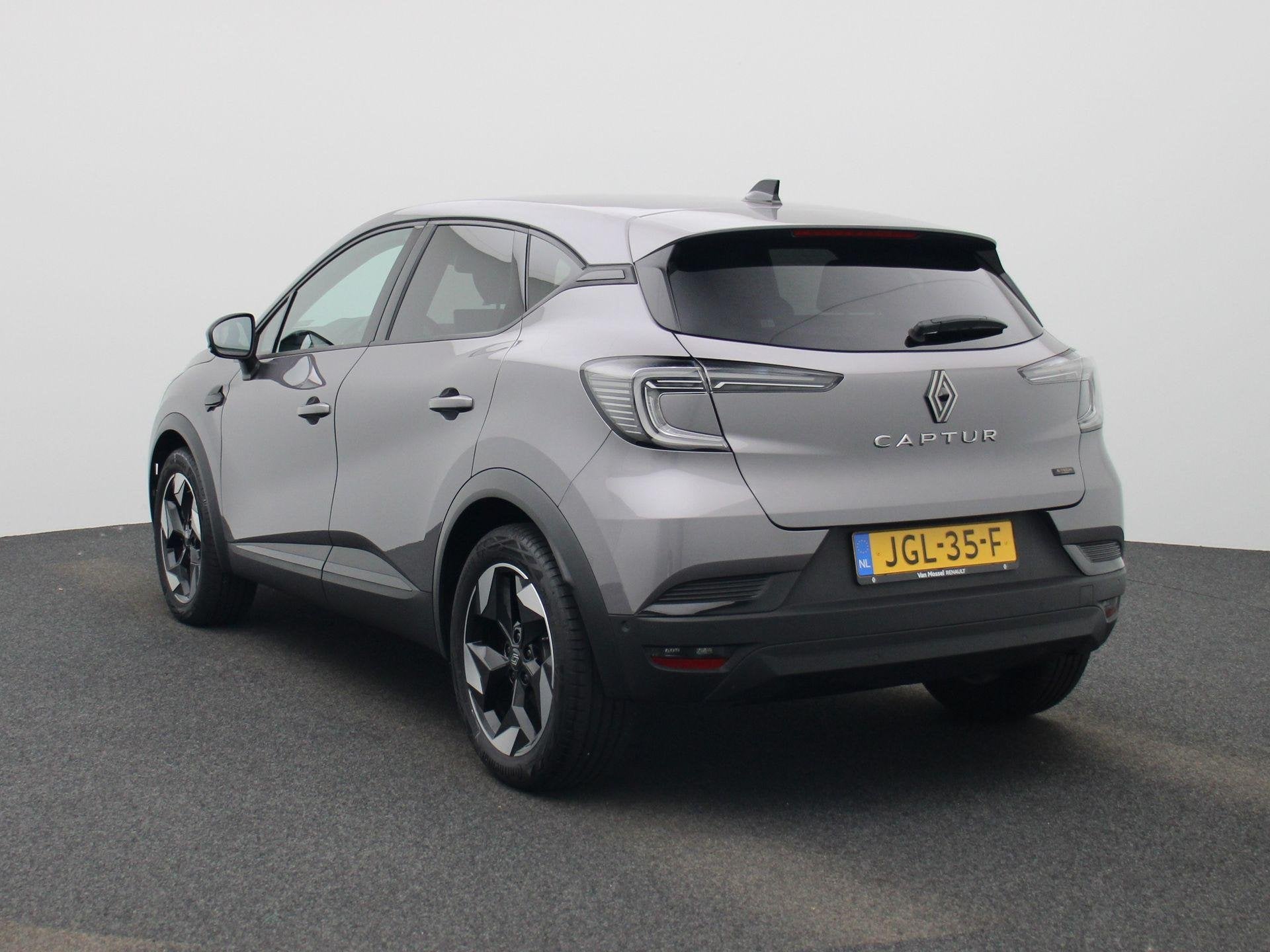 Renault Captur 1.8 E-Tech full hybrid 160 techno | Adaptive, Auto's, Dealer onderhouden, 4 cilinders, Parkeersensor, Leder en Stof
