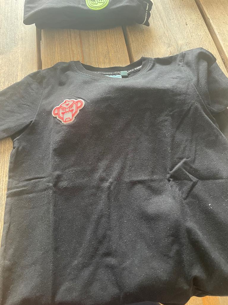 Black bananas shirts en korte broeken, Kinderen en Baby's, Kinderkleding | Maat 176, Gebruikt, Jongen, Black Bananas, Ophalen