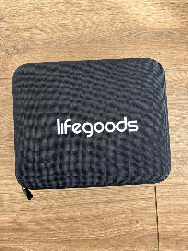 Lifegoods Massage Gun - Zo goed als nieuw, Ophalen of Verzenden, Zo goed als nieuw, Apparaat