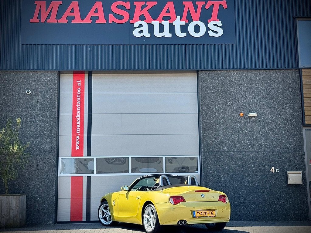 BMW Z4 Roadster 3.0 Si / Aut / Lci / Phoenix gelb / Individu, Auto's, BMW, Automaat, Gebruikt, Automatische klimaatregeling, Cabriolet