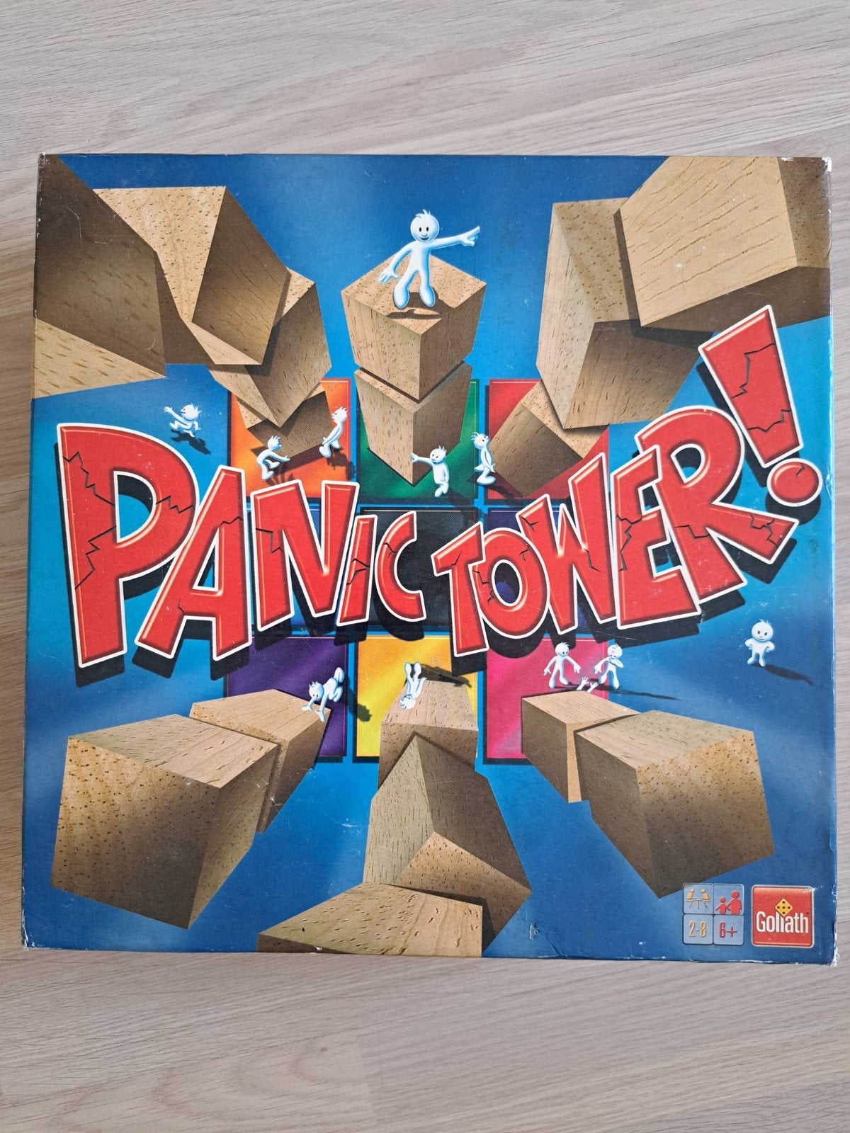 Panic Tower! Balansspel van Goliath, Een of twee spelers, Ophalen of Verzenden, Gebruikt, Goliath