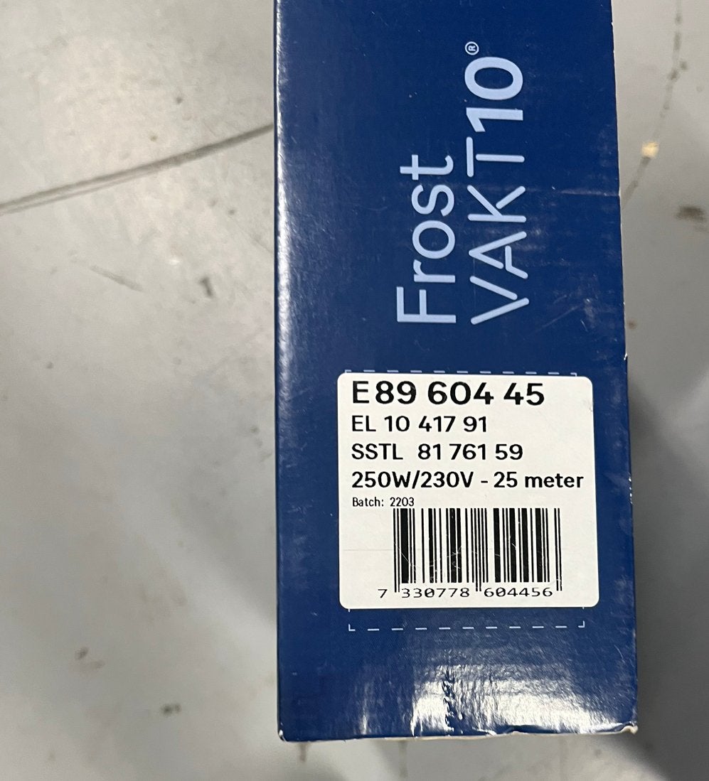 Ebeco vorstvrijlinten div. lengtes, Ophalen of Verzenden, Nieuw, Kabel of Snoer