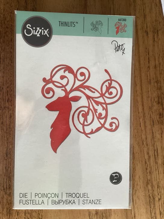 Sizzix Thinlits Stans Elegant Hert - Nieuw in verpakking, Ophalen of Verzenden, Nieuw, Overige thema's, Pons of Mal